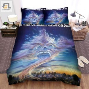 The Return Of The Living Dead Movie Art Cloud Photo Bed Sheets Spread Comforter Duvet Cover Bedding Sets elitetrendwear 1 1