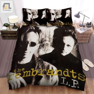 The Rembrandts Music Band L.P. Album Cover Bed Sheets Spread Comforter Duvet Cover Bedding Sets elitetrendwear 1 1