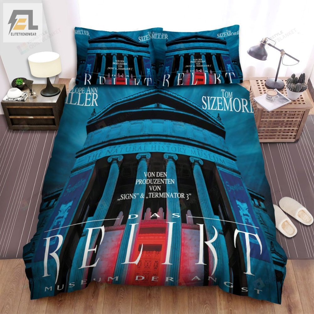 The Relic 1997 Poster 2 Bed Sheets Spread Comforter Duvet Cover Bedding Sets 