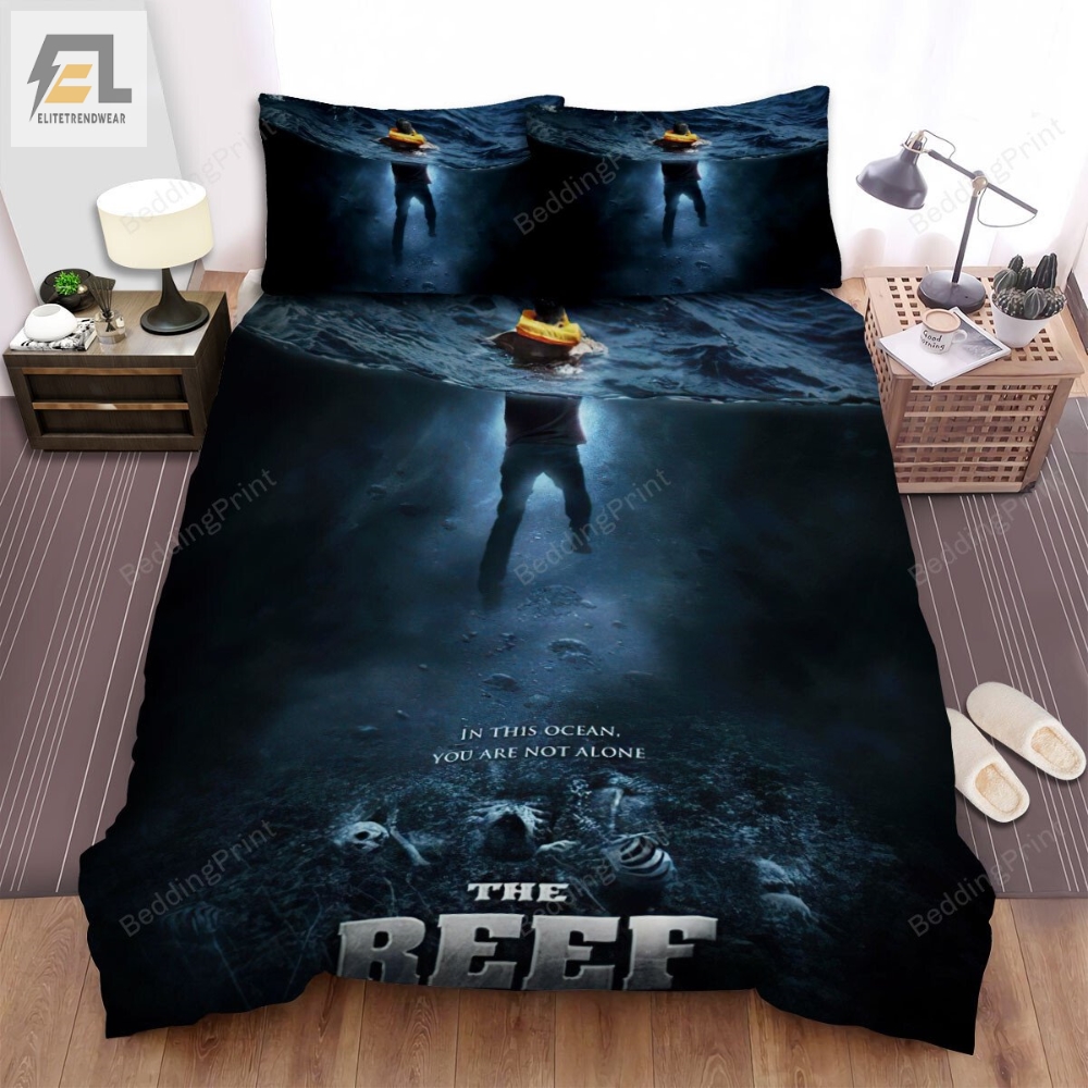 The Reef 2010 Movie Youâre Not Alone Bed Sheets Duvet Cover Bedding Sets 