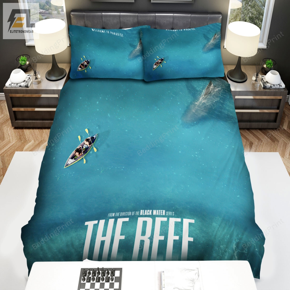 The Reef 2010 Movie Welcome To Paradise Bed Sheets Duvet Cover Bedding Sets 