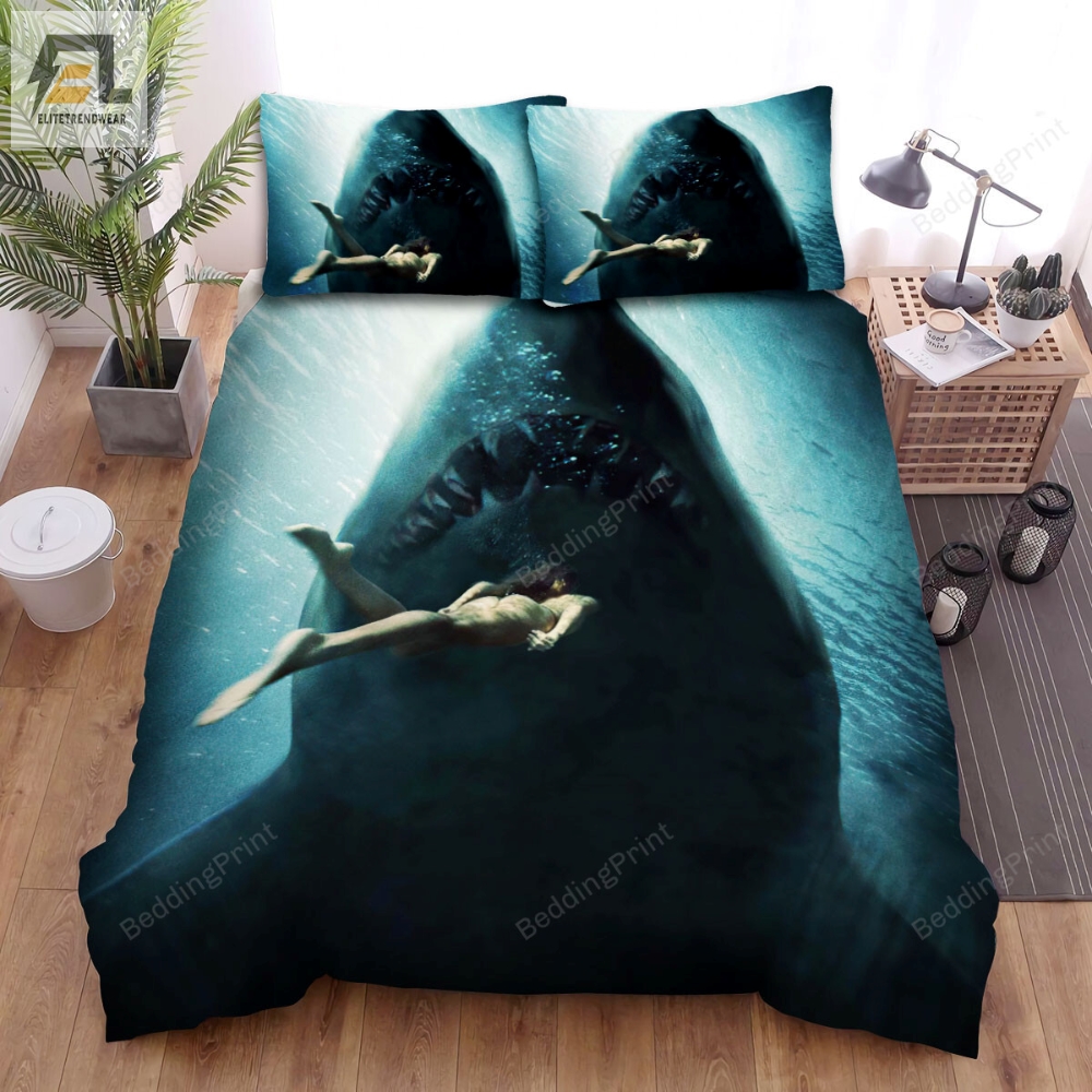 The Reef 2010 Movie Terror Strikes Deep Bed Sheets Duvet Cover Bedding Sets 