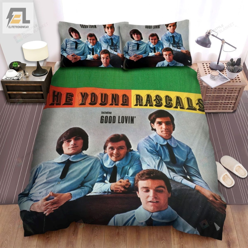 The Rascals Band The Young Rascals Album Cover Bed Sheets Spread Comforter Duvet Cover Bedding Sets 