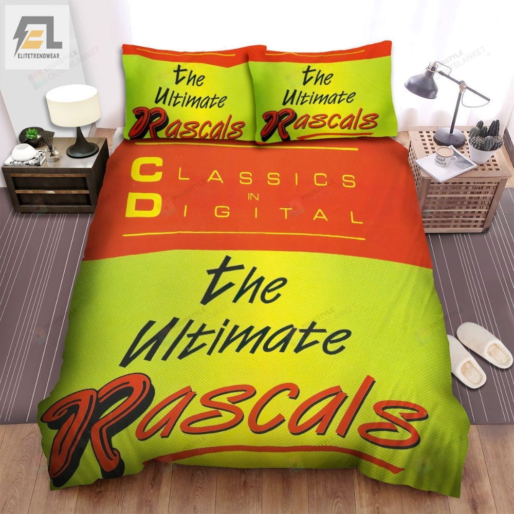 The Rascals Band The Ultimate Rascals Ver.2 Album Cover Bed Sheets Spread Comforter Duvet Cover Bedding Sets 