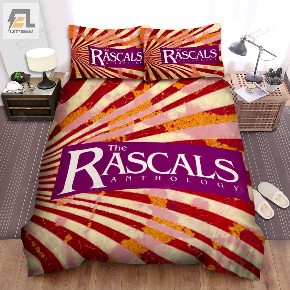 The Rascals Band The Rascals Anthology Album Cover Bed Sheets Spread Comforter Duvet Cover Bedding Sets 
