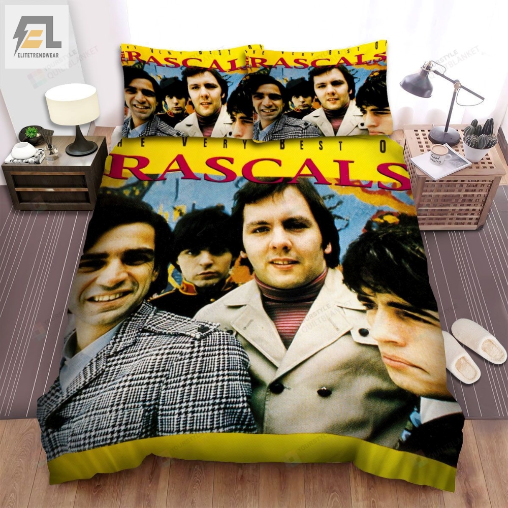 The Rascals Band The Very Best Of The Rascals Album Cover Bed Sheets Spread Comforter Duvet Cover Bedding Sets 