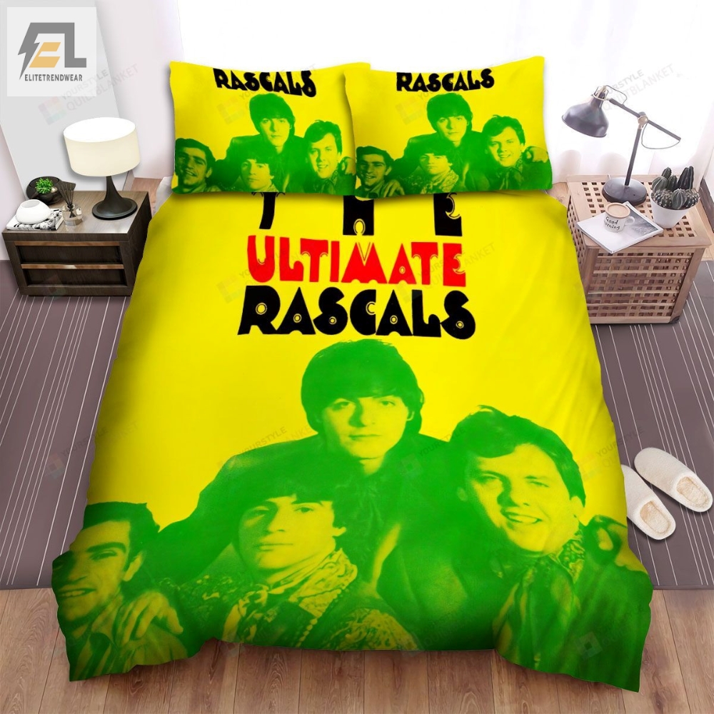 The Rascals Band The Ultimate Rascals Album Cover Bed Sheets Spread Comforter Duvet Cover Bedding Sets 
