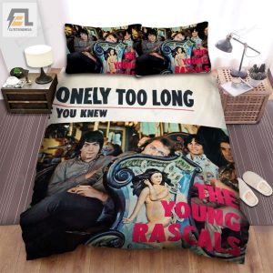 The Rascals Band Lonely Too Long If You Knew Album Cover Bed Sheets Spread Comforter Duvet Cover Bedding Sets elitetrendwear 1 1