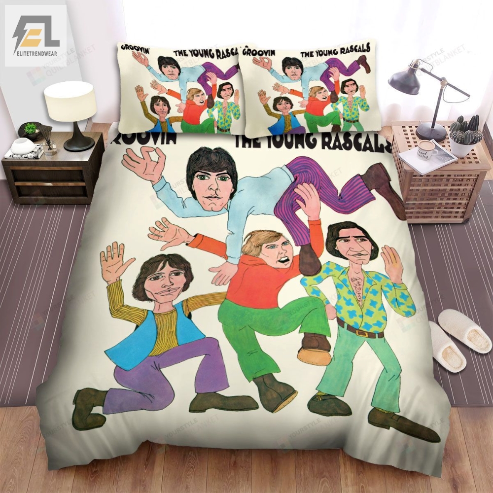 The Rascals Band Groovinâ Album Cover Bed Sheets Spread Comforter Duvet Cover Bedding Sets 