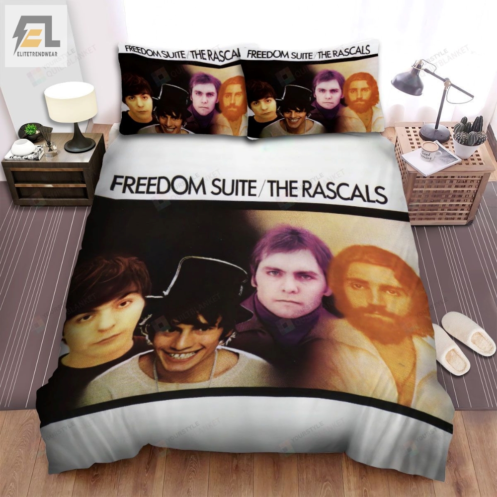 The Rascals Band Freedom Suite Album Cover Bed Sheets Spread Comforter Duvet Cover Bedding Sets 