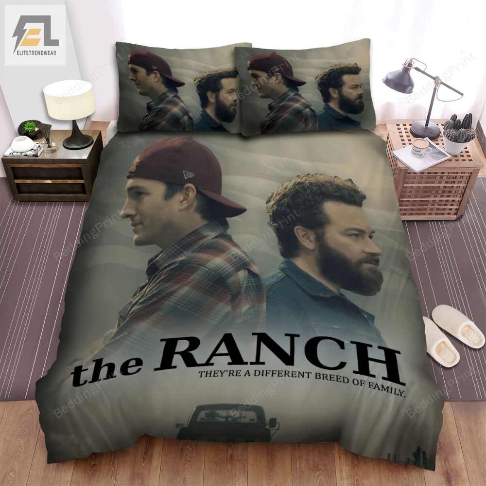 The Ranch 2016Â2020 Movie Poster Fanart Bed Sheets Duvet Cover Bedding Sets 