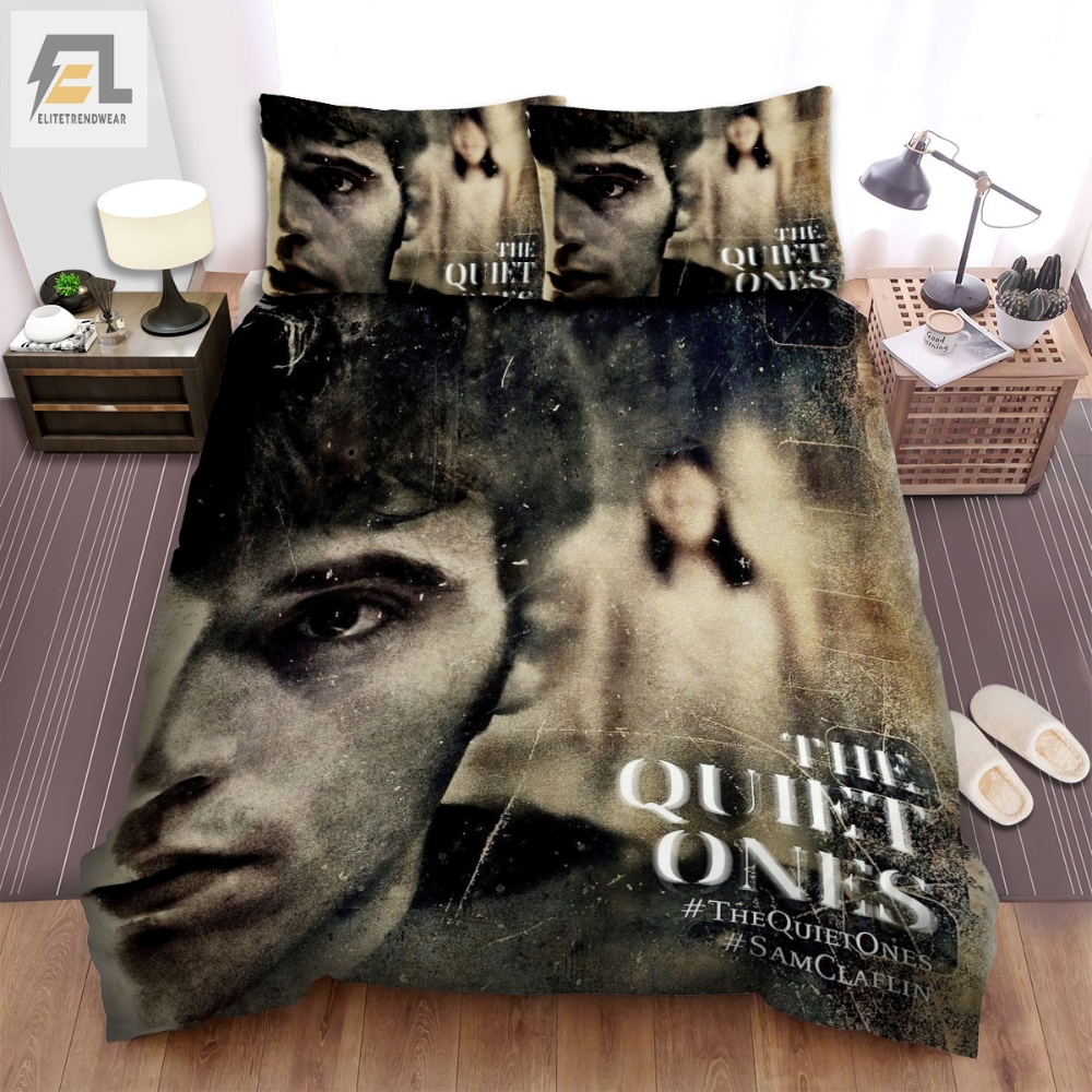 The Quiet Ones Movie Ghost Behind Photo Bed Sheets Spread Comforter Duvet Cover Bedding Sets 