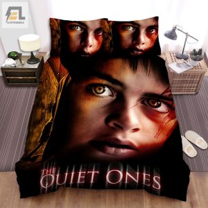 The Quiet Ones Movie Boy With Golden Eyes Poster Bed Sheets Spread Comforter Duvet Cover Bedding Sets elitetrendwear 1 1