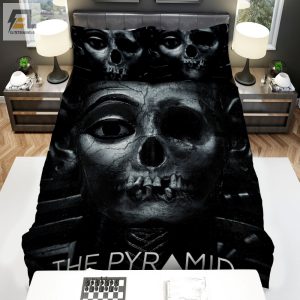 The Pyramid The Curse Is Real Movie Poster Ver 3 Bed Sheets Spread Comforter Duvet Cover Bedding Sets elitetrendwear 1 1