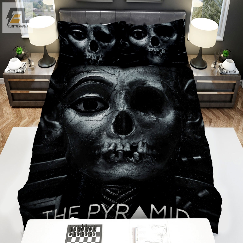 The Pyramid The Curse Is Real Movie Poster Ver 3 Bed Sheets Spread Comforter Duvet Cover Bedding Sets 