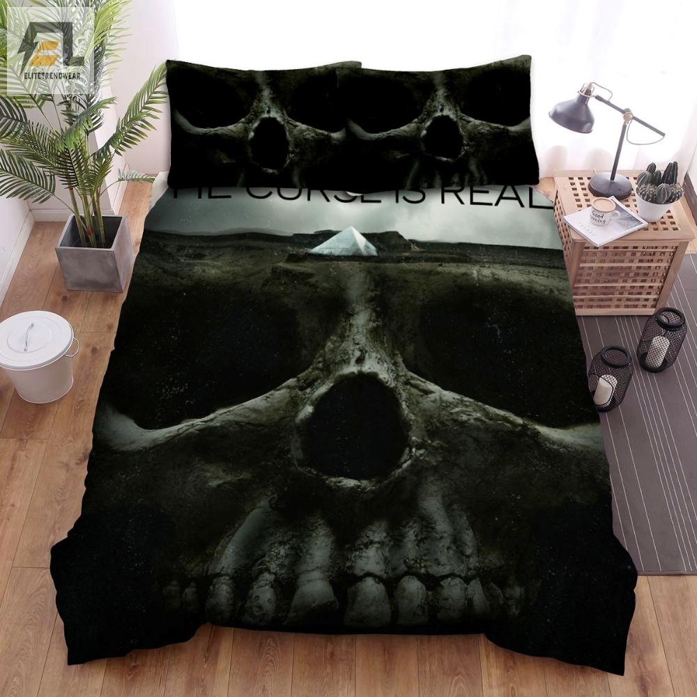 The Pyramid The Curse Is Real Movie Poster Ver 2 Bed Sheets Spread Comforter Duvet Cover Bedding Sets 