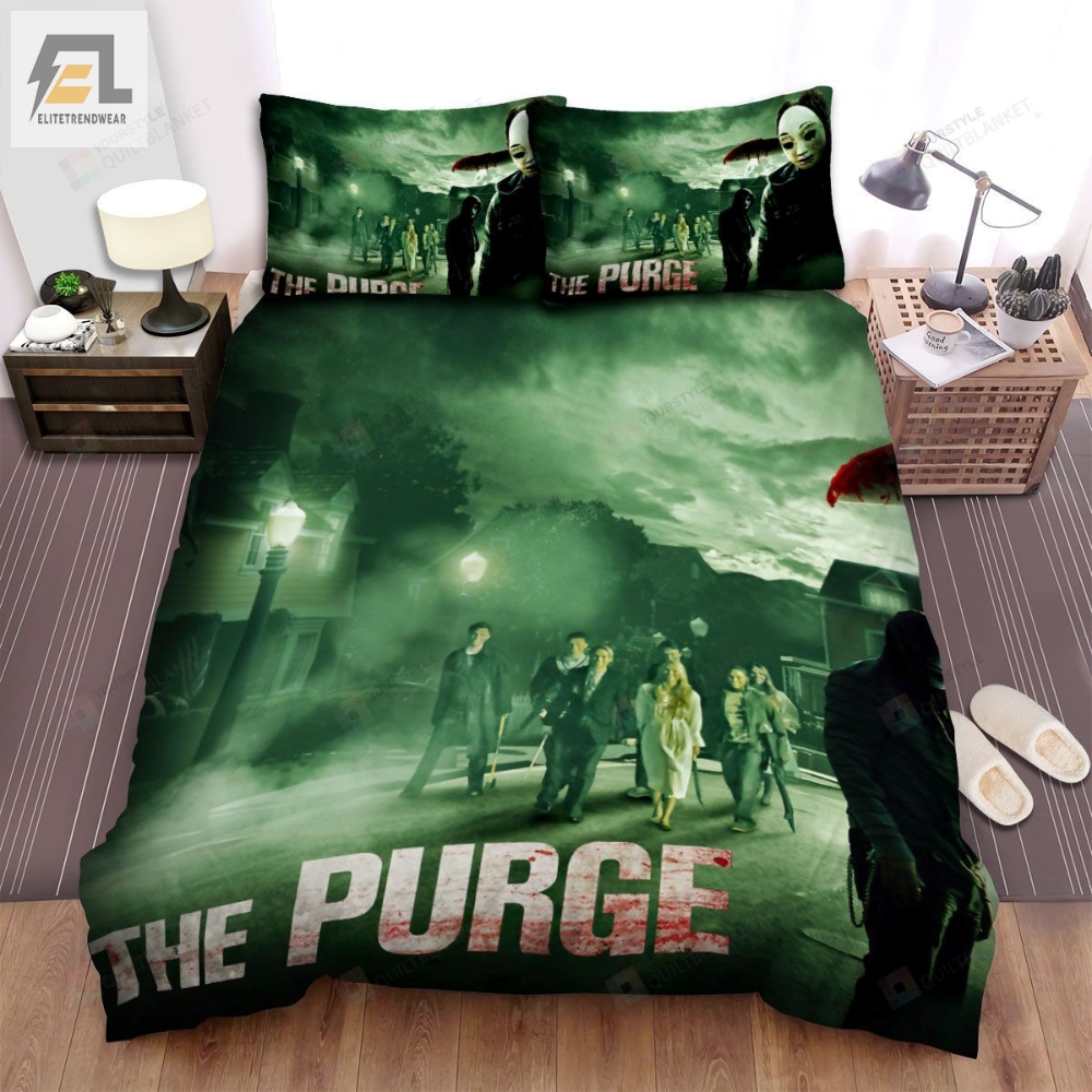 The Purge Series Weird People Bed Sheets Spread Comforter Duvet Cover Bedding Sets 