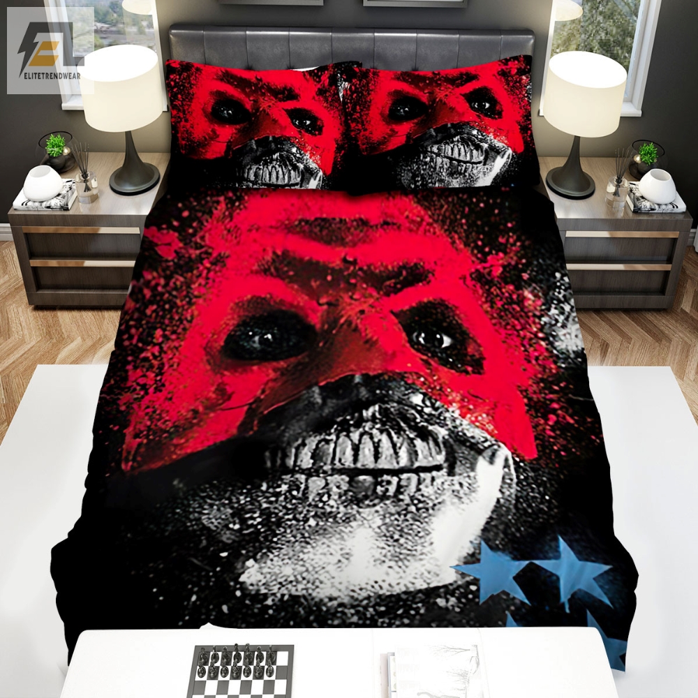 The Purge Series Skull Bed Sheets Spread Comforter Duvet Cover Bedding Sets 