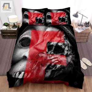 The Purge Series Sacred Skull Bed Sheets Spread Comforter Duvet Cover Bedding Sets elitetrendwear 1 1