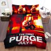 The Purge Series Poster The First Purge Bed Sheets Spread Comforter Duvet Cover Bedding Sets elitetrendwear 1