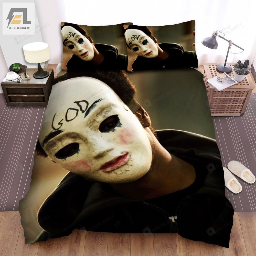 The Purge Series Hello Bed Sheets Spread Comforter Duvet Cover Bedding Sets 