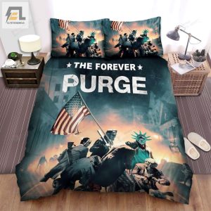 The Purge Series Fighting Bed Sheets Spread Comforter Duvet Cover Bedding Sets elitetrendwear 1 1