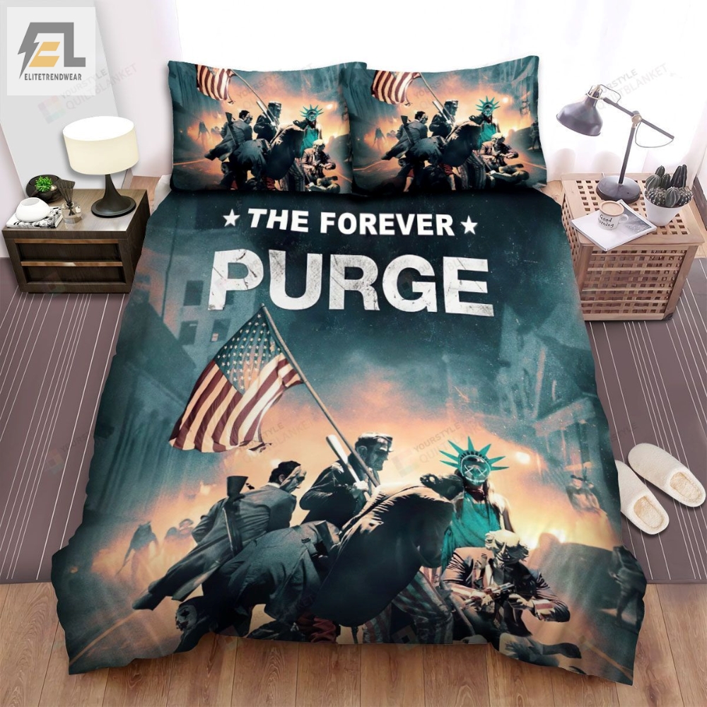 The Purge Series Fighting Bed Sheets Spread Comforter Duvet Cover Bedding Sets 