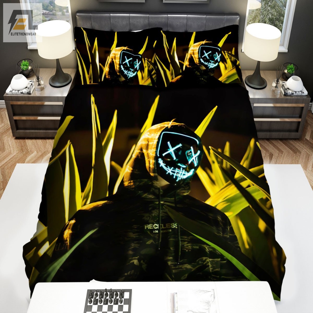The Purge Series Electric Mask Bed Sheets Spread Comforter Duvet Cover Bedding Sets 