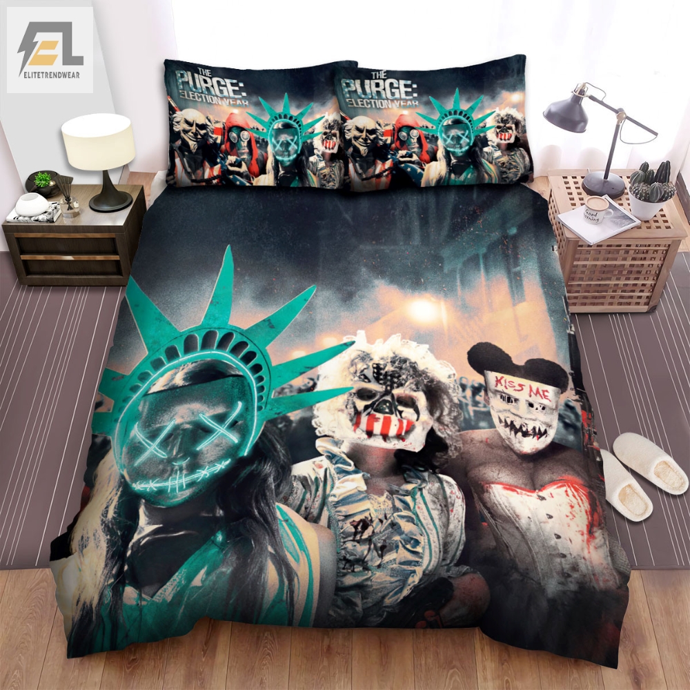 The Purge Series Corps Bed Sheets Spread Comforter Duvet Cover Bedding Sets 