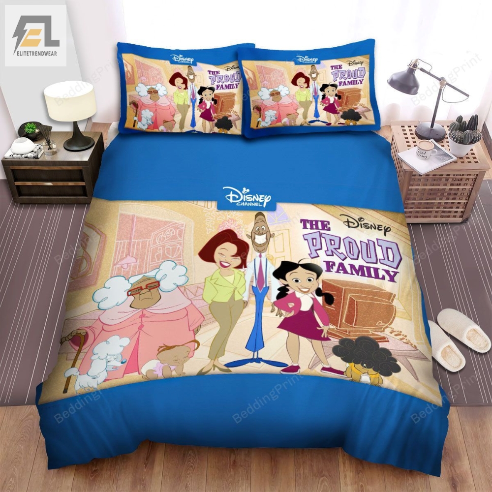 The Proud Family The Poster Bed Sheets Spread Duvet Cover Bedding Sets 