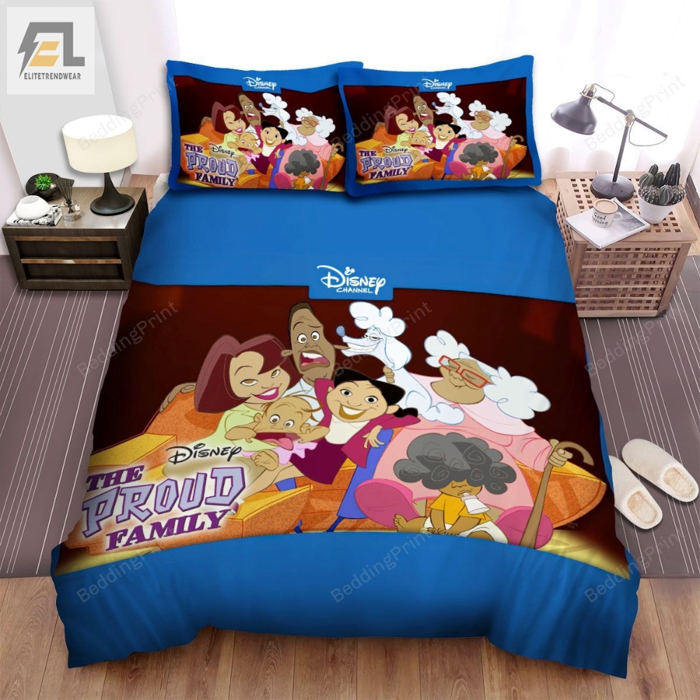The Proud Family Main Characters Bed Sheets Spread Duvet Cover Bedding Sets 