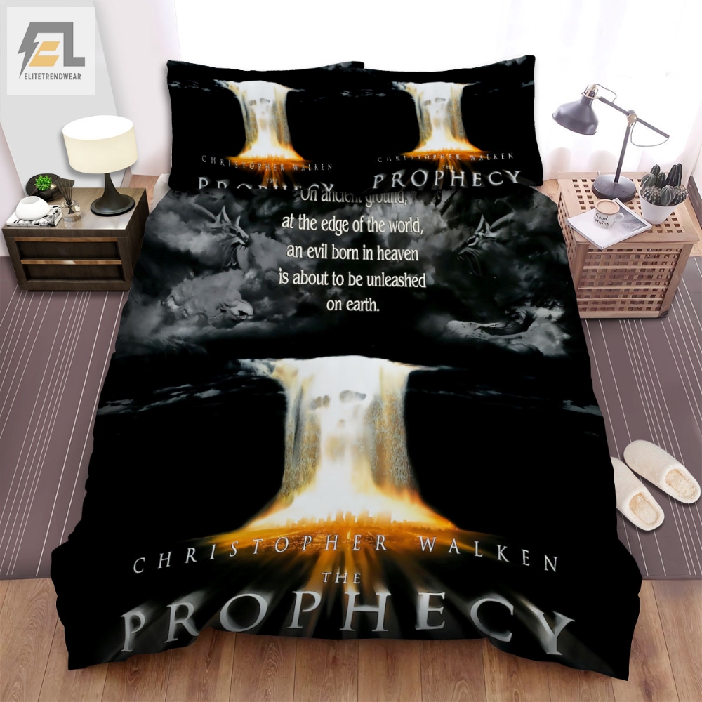 The Prophecy Movie Poster 2 Bed Sheets Spread Comforter Duvet Cover Bedding Sets 