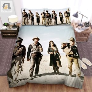 The Professionals 1966 Movie Scene Bed Sheets Spread Comforter Duvet Cover Bedding Sets elitetrendwear 1 1