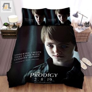 The Prodigy 2019 Movie Poster Fanart Bed Sheets Spread Comforter Duvet Cover Bedding Sets elitetrendwear 1 1