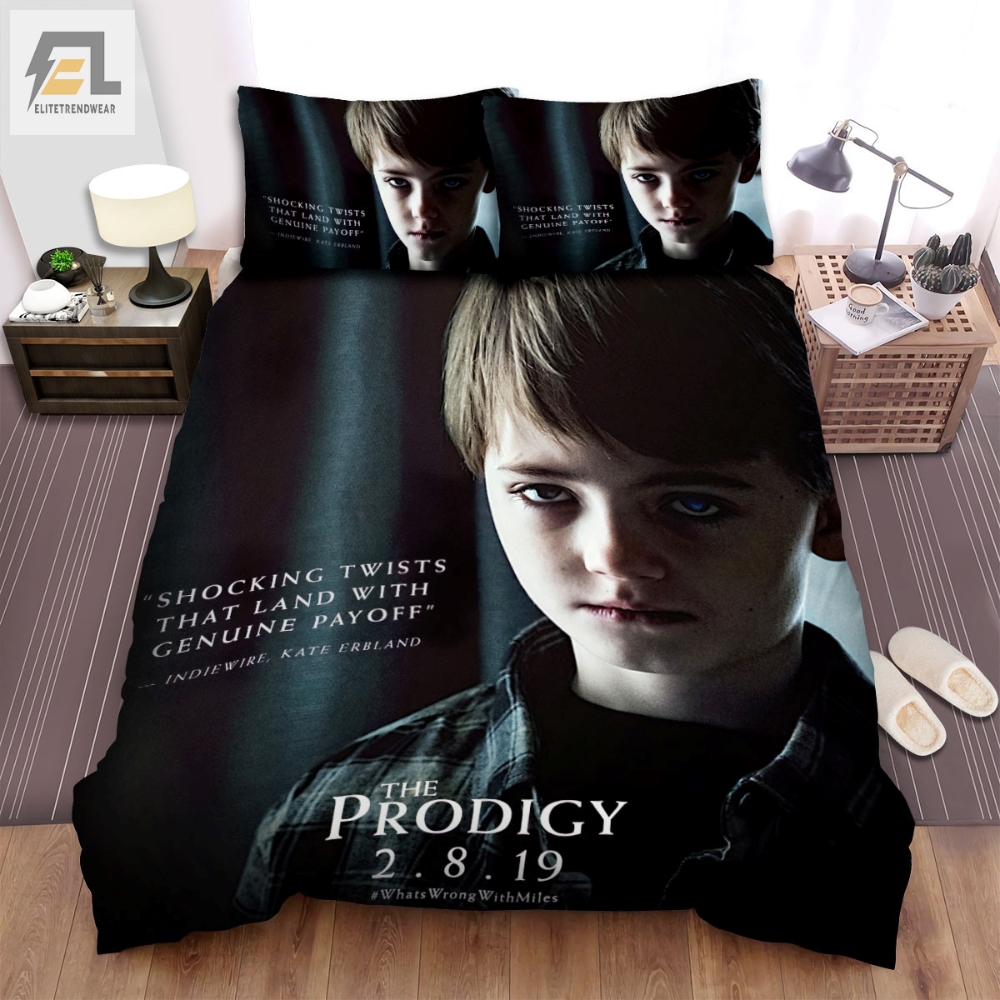 The Prodigy 2019 Movie Poster Fanart Bed Sheets Spread Comforter Duvet Cover Bedding Sets 