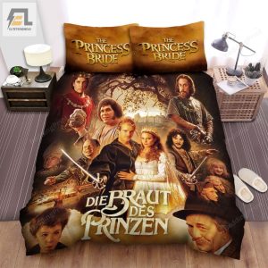 The Princess Bride Movie Poster 2 Bed Sheets Duvet Cover Bedding Sets elitetrendwear 1 1