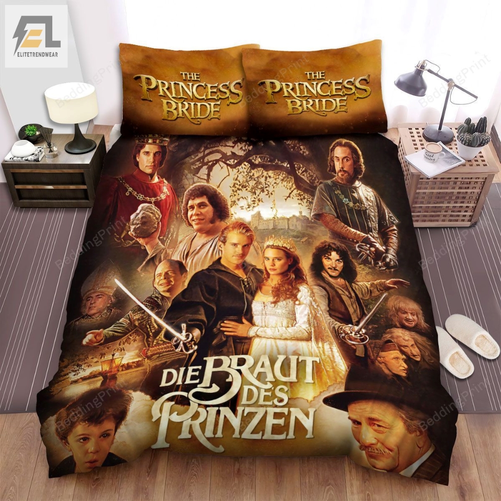 The Princess Bride Movie Poster 2 Bed Sheets Duvet Cover Bedding Sets 