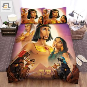 The Prince Of Egypt Poster 4 Bed Sheets Duvet Cover Bedding Sets elitetrendwear 1 1