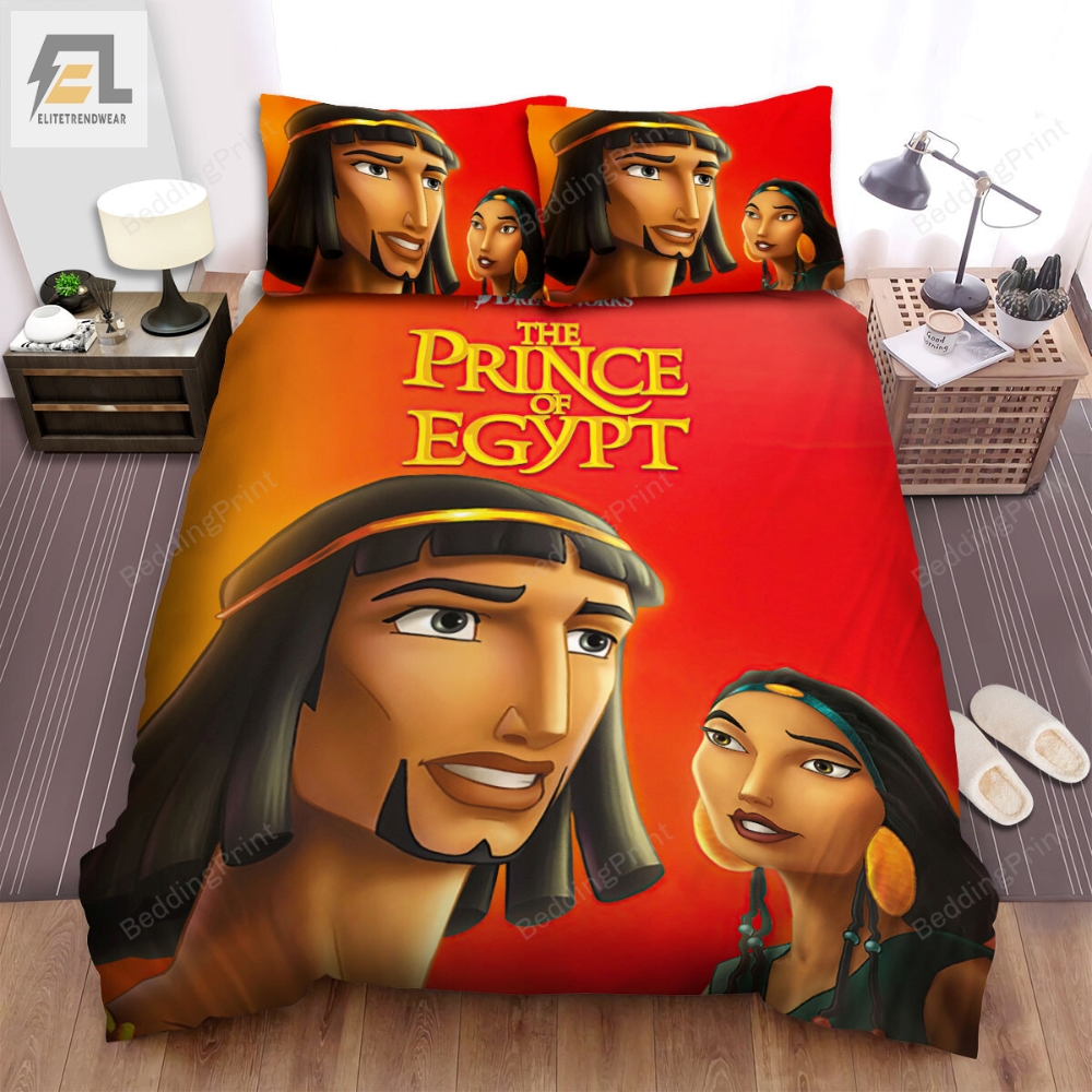 The Prince Of Egypt Poster 3 Bed Sheets Duvet Cover Bedding Sets 