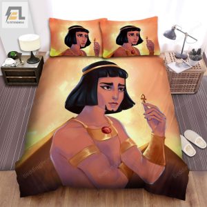 The Prince Of Egypt Animated Movie Art 4 Bed Sheets Duvet Cover Bedding Sets elitetrendwear 1 1