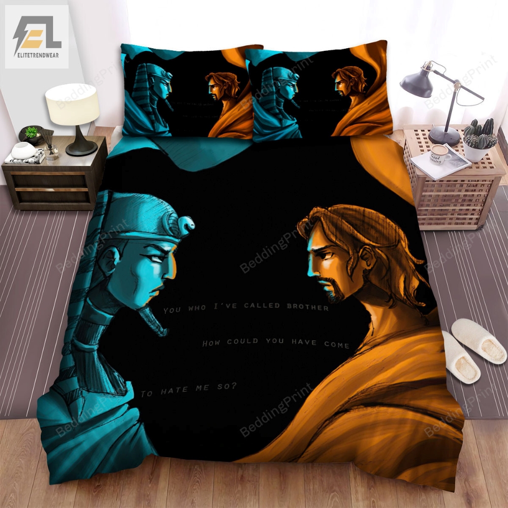 The Prince Of Egypt Animated Movie Art 5 Bed Sheets Duvet Cover Bedding Sets 