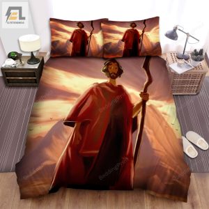 The Prince Of Egypt Animated Movie Art 3 Bed Sheets Duvet Cover Bedding Sets elitetrendwear 1 1