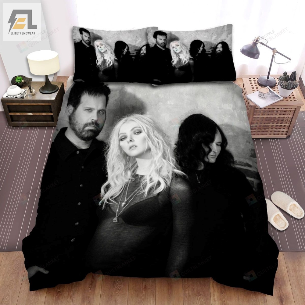 The Pretty Reckless Music Photo Band Bed Sheets Spread Comforter Duvet Cover Bedding Sets 