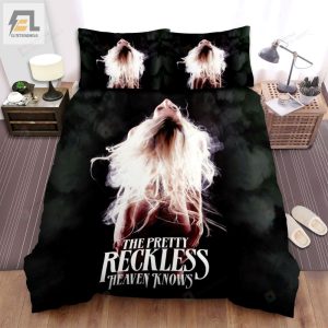 The Pretty Reckless Music Heaven Know Poster Bed Sheets Spread Comforter Duvet Cover Bedding Sets elitetrendwear 1 1