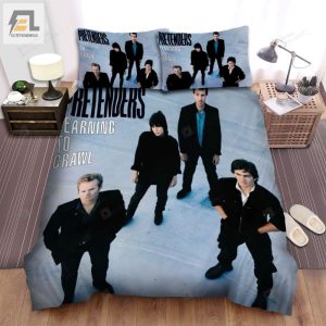 The Pretenders Learning To Crawl Album Music Bed Sheets Spread Comforter Duvet Cover Bedding Sets elitetrendwear 1 1