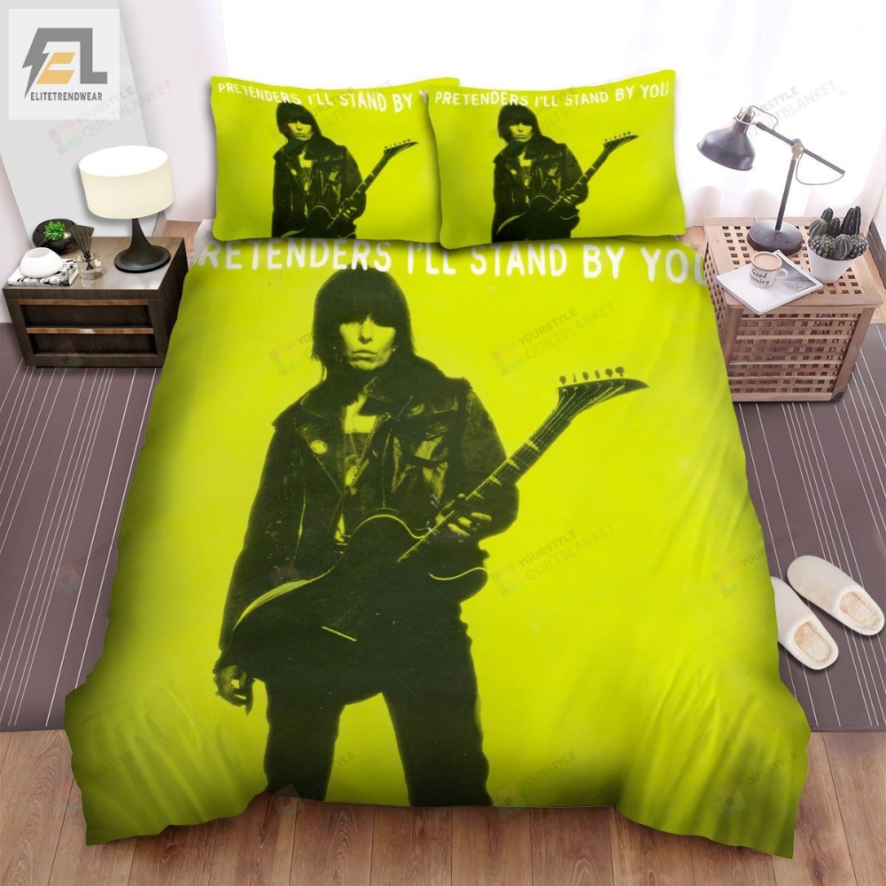 The Pretenders Iâll Stand By You Album Music Bed Sheets Spread Comforter Duvet Cover Bedding Sets 