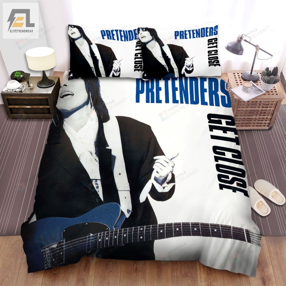 The Pretenders Get Close Album Music Bed Sheets Spread Comforter Duvet Cover Bedding Sets 