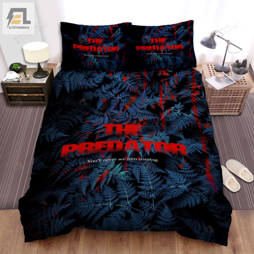 The Predator Movie Poster 4 Bed Sheets Duvet Cover Bedding Sets 