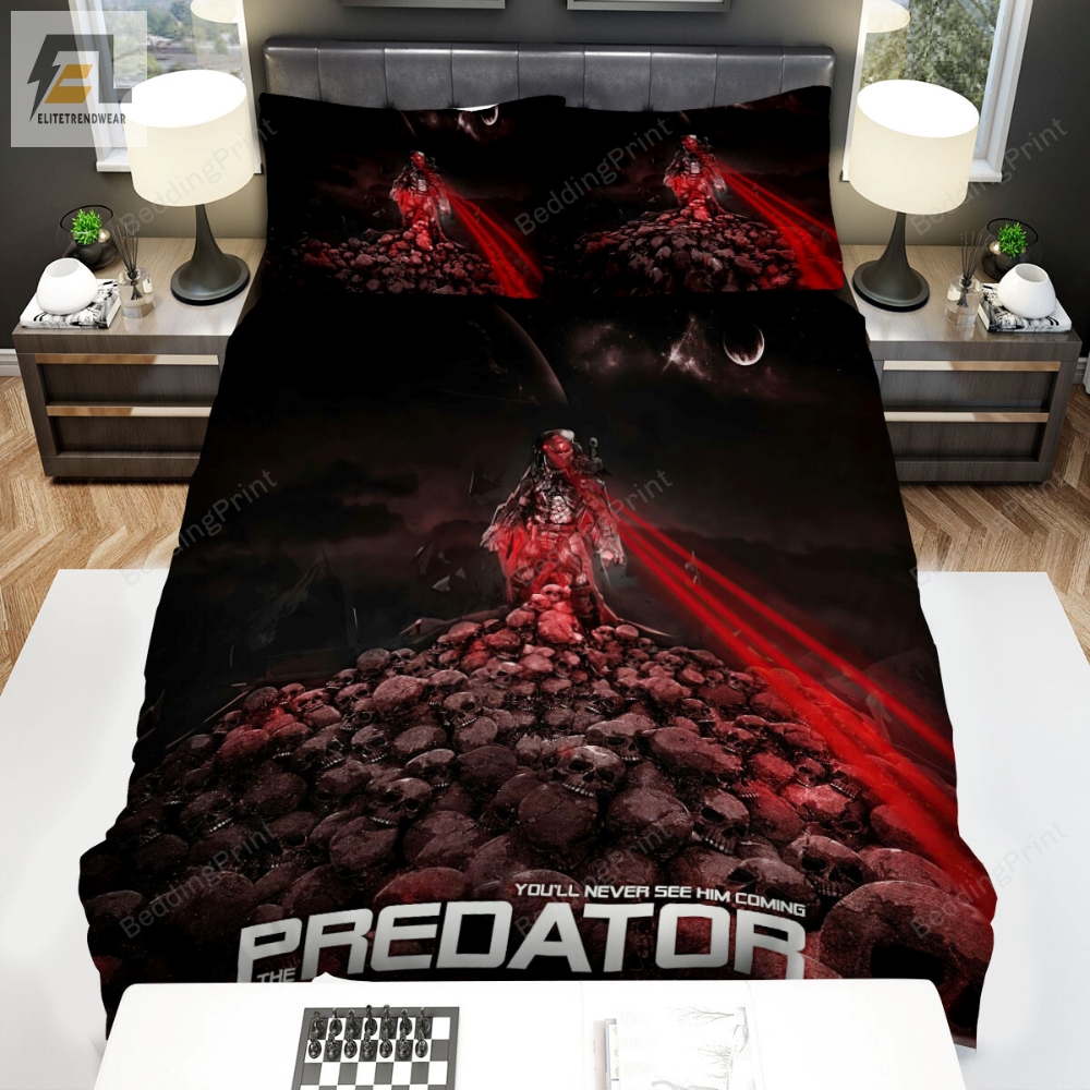 The Predator Movie Poster 2 Bed Sheets Duvet Cover Bedding Sets 