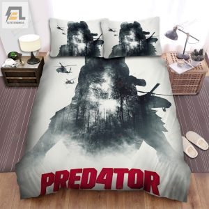 The Predator Movie Poster 1 Bed Sheets Duvet Cover Bedding Sets elitetrendwear 1 1